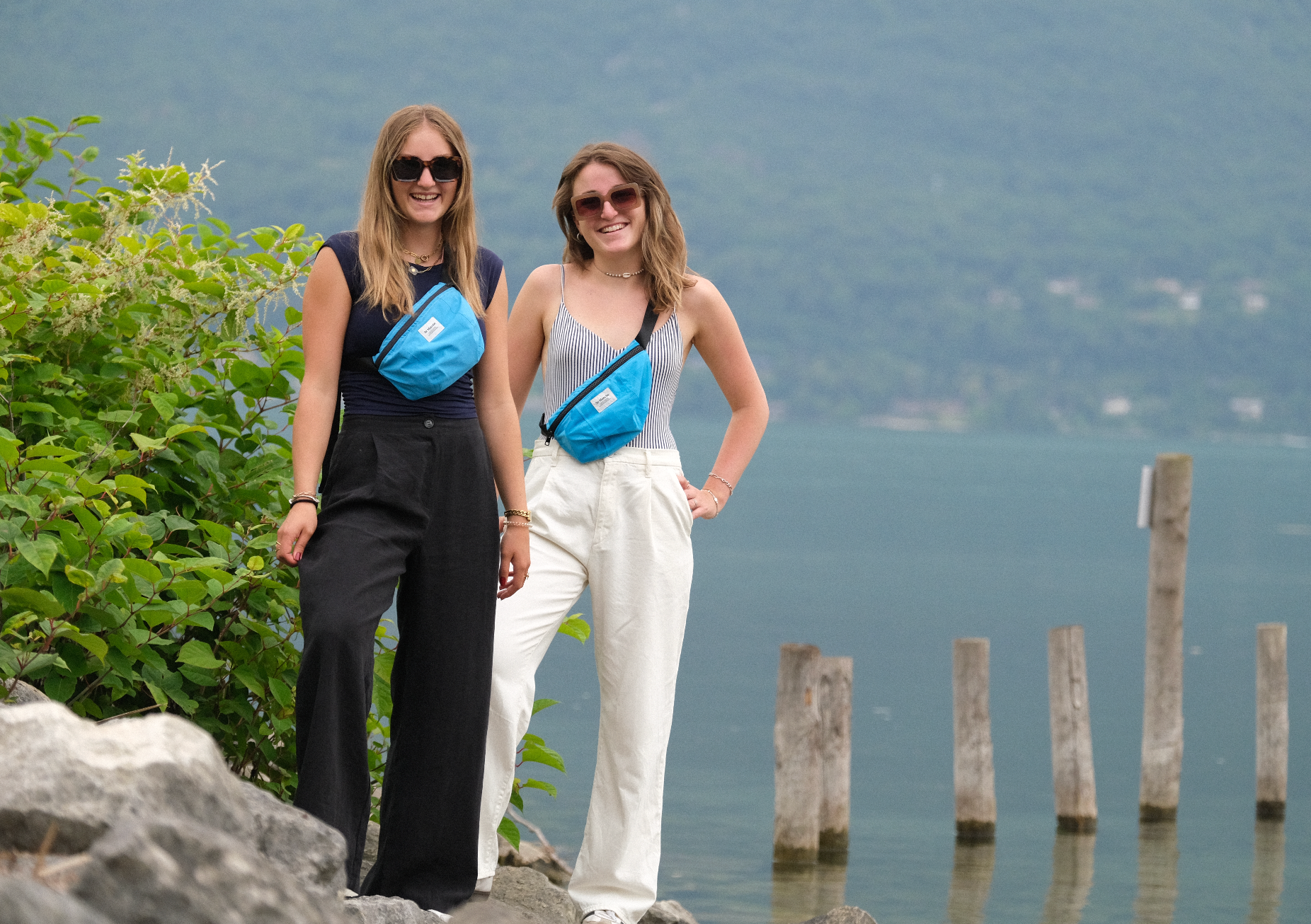 banane upcyclée en Savoie. Solide, unique et durable. mode ecoresponsable. ESI, école de ski internationale. moniteurs de ski