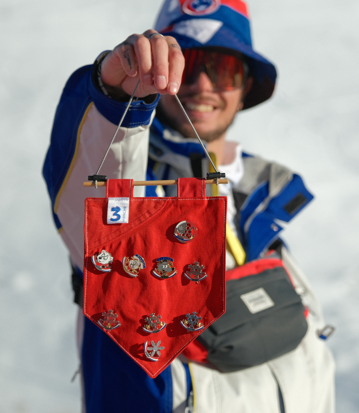 Fanion à Médailles