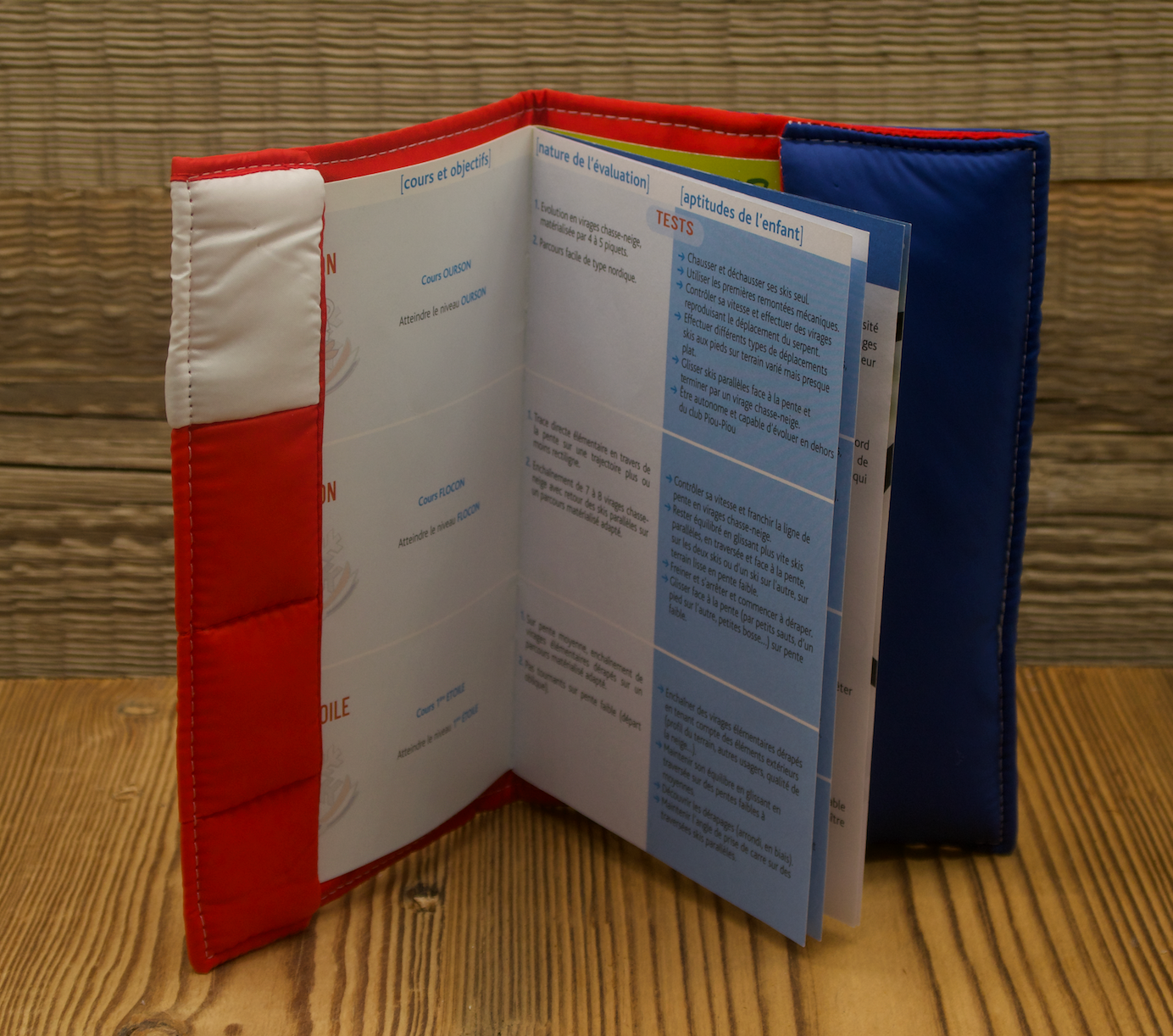 Pochette à carnets (format Ski & Snowboard ESF)