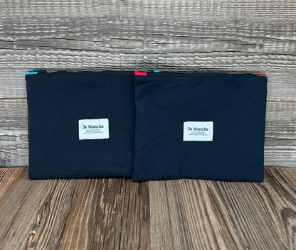 Trousse de toilette plate - Delphine